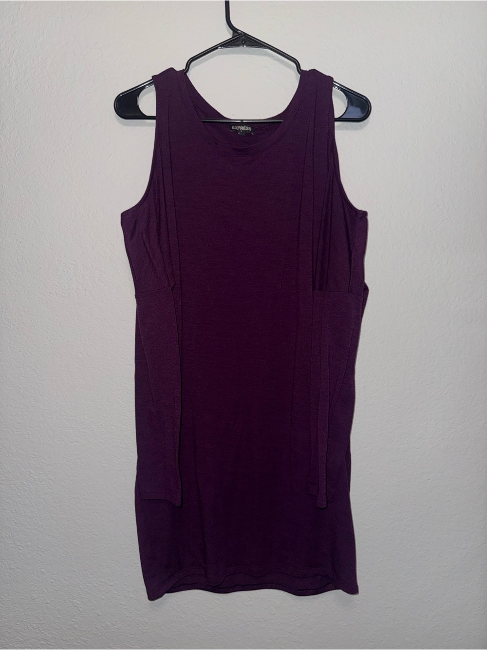 Express Women’s Sleeveless Plum Tank Dress